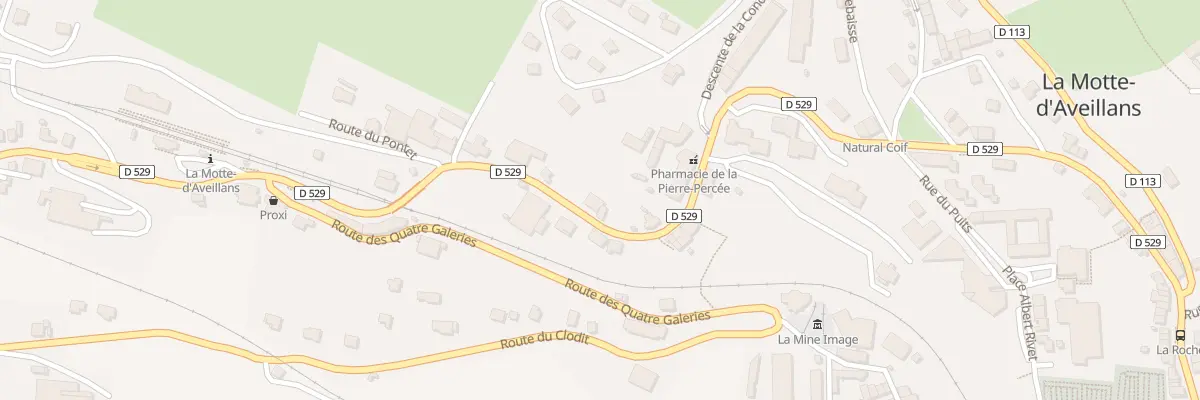 Plan du 20 Rte du Pontet à La Motte-d’Aveillans