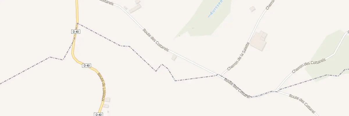Plan du 5054 Trieux à Traize