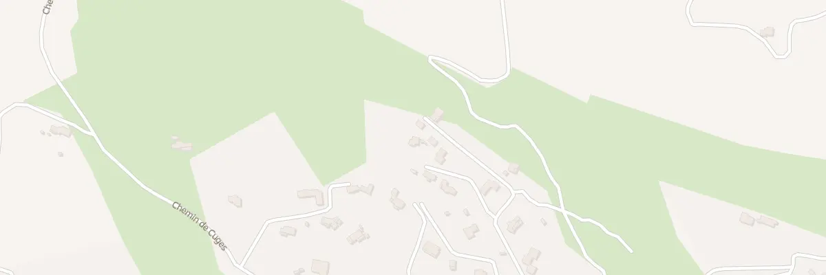 Plan du 3242 Che de Cuges à La Cadière-d’Azur