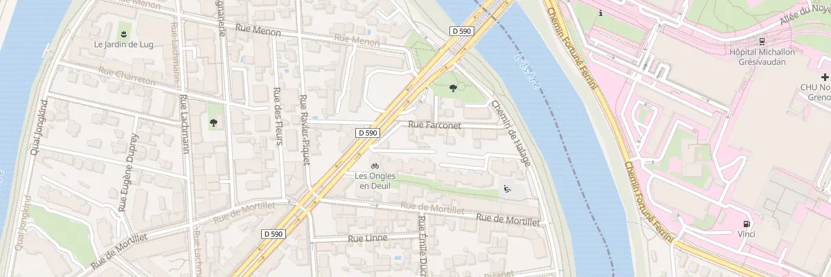 Plan du 11B Rue Farconnet à Grenoble