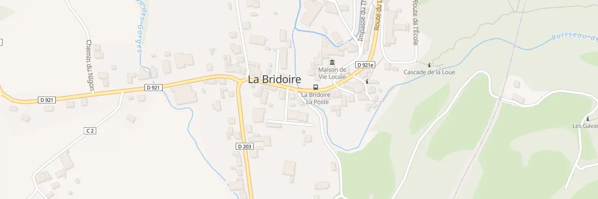 Plan du 12 Rte du Bert à La Bridoire