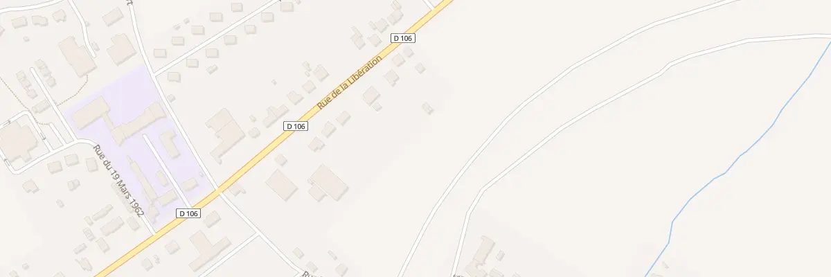 Plan du 7 Rue de la Libération à Bouligny