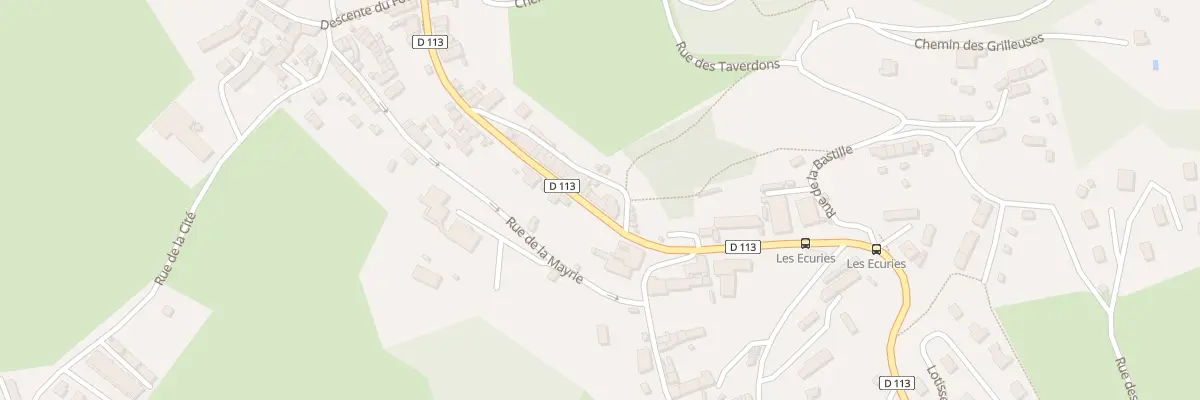 Plan du 10 Rte de Villard Merlat à La Motte-d’Aveillans