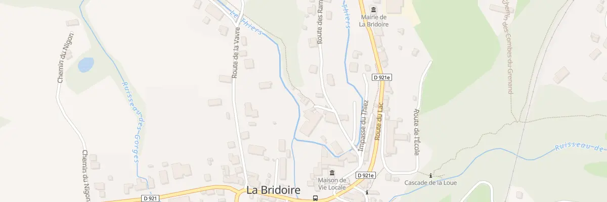 Plan du 340 Rte des Rameaux à La Bridoire