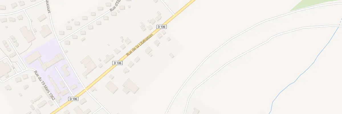 Plan du 5 Rue de la Libération à Bouligny