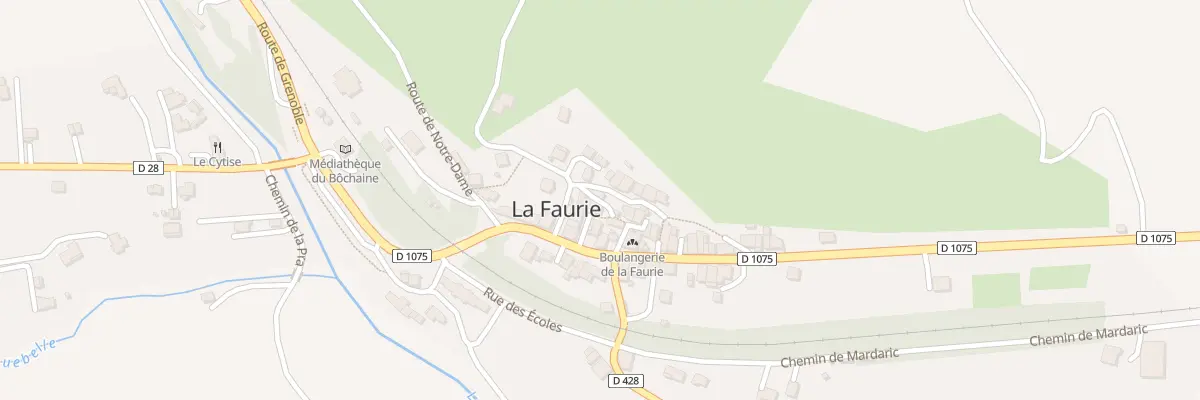 Plan du 58 Rue de la Cote à La Faurie