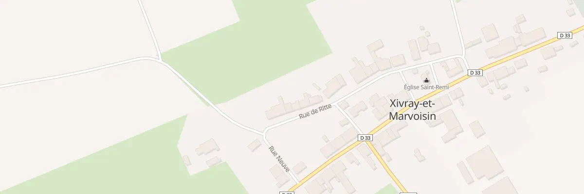 Plan du 24 Rue de Ritte à Xivray-et-Marvoisin