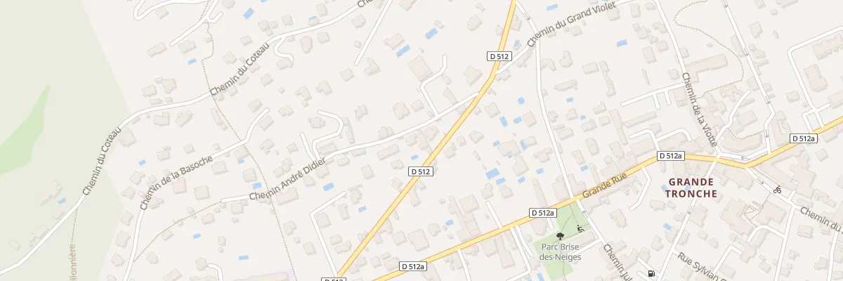 Plan du 3B Rue Andre Didier à La Tronche