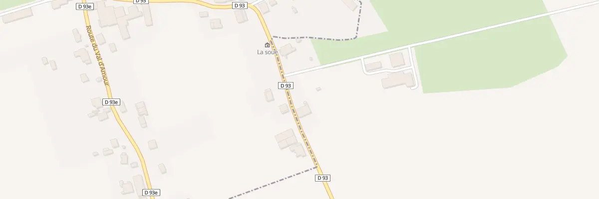 Plan du 6 Rue des Couchants à Villers-Farlay