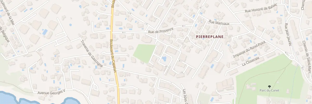 Plan du 154 Rue de Provence à Bandol
