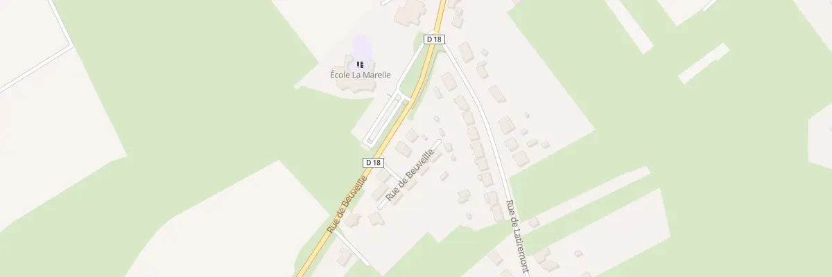 Plan du 3 Rue de Beuveille à Cutry