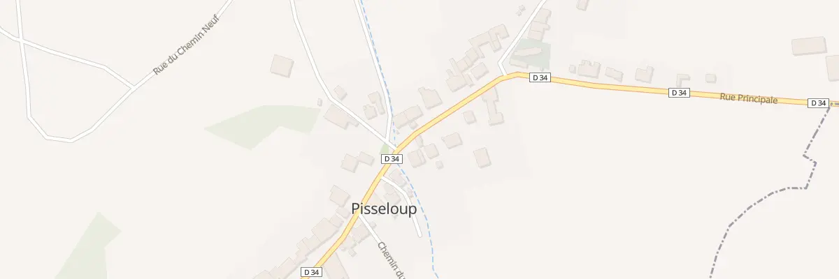 Plan du 40 Rue Principale à Pisseloup