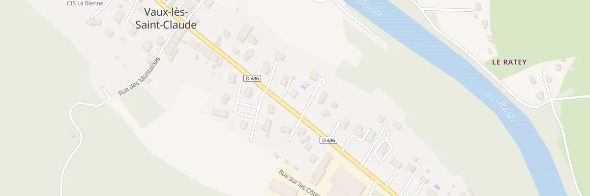 Plan du 1049 Rte de la Vallée à Vaux-lès-Saint-Claude