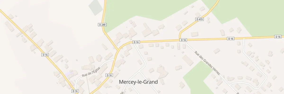 Plan du 22 Rue de Saint-vit à Mercey-le-Grand