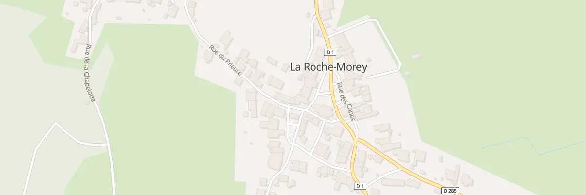 Plan du 4 Rue du Prieure à La Roche-Morey