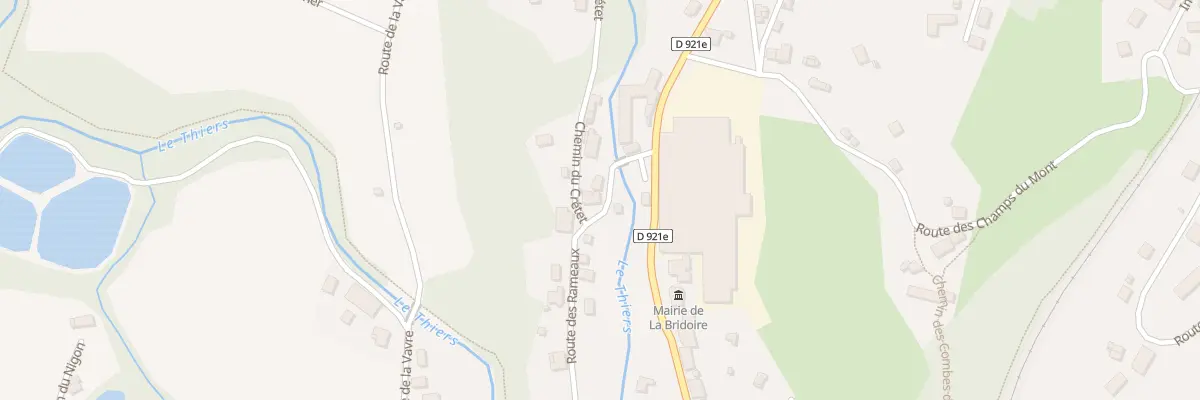 Plan du 80 Rte des Rameaux à La Bridoire