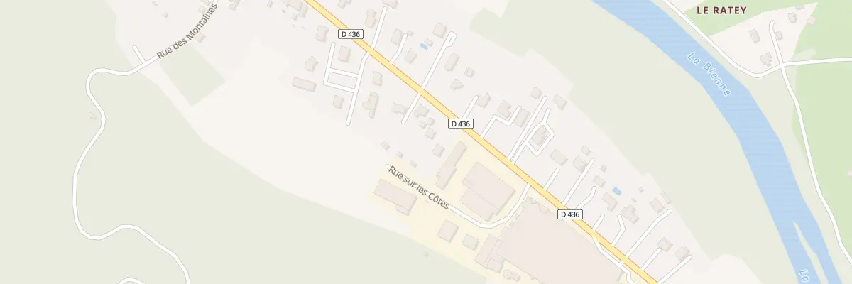 Plan du 1119 Rte de la Vallée à Vaux-lès-Saint-Claude