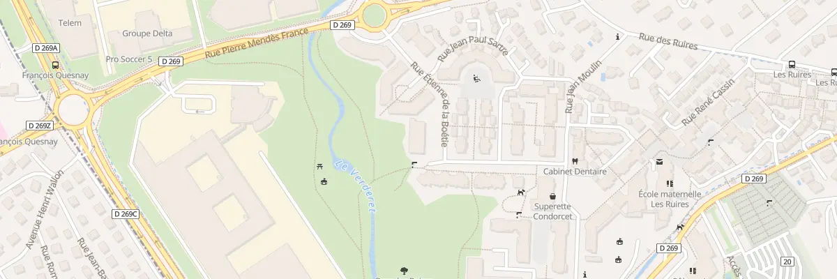 Plan du 16 Rue Etienne de la Boetie à Eybens