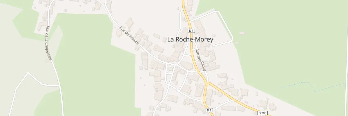 Plan du 2A Rue du Prieure à La Roche-Morey