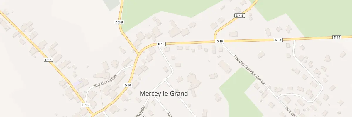 Plan du 30 Rue de Fontenelle à Mercey-le-Grand