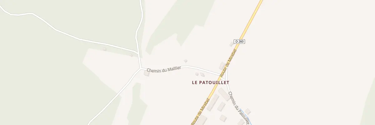 Plan du 5065 Che du Maillier à Bonnefontaine