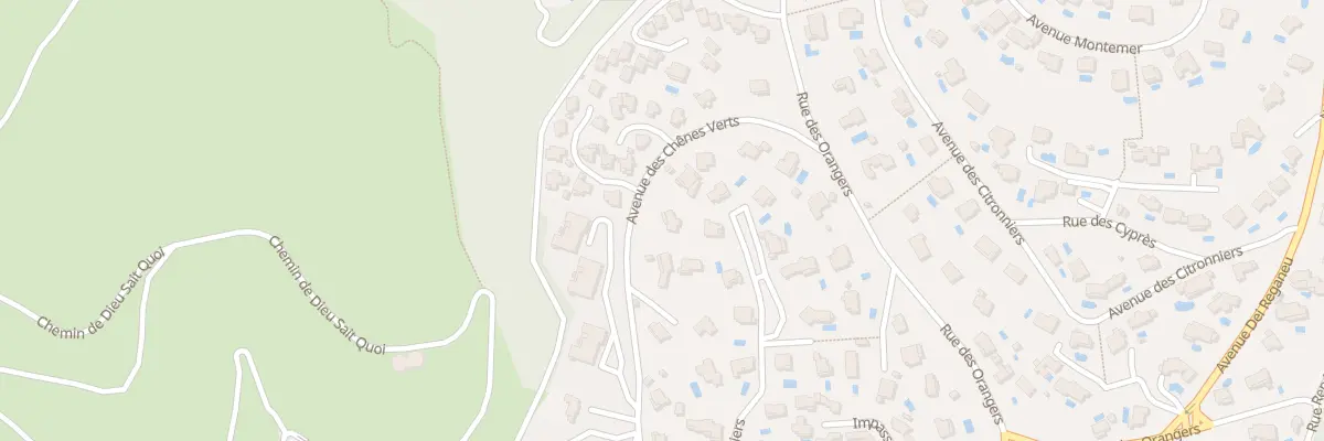 Plan du 438 Av des Chênes Verts à Bandol