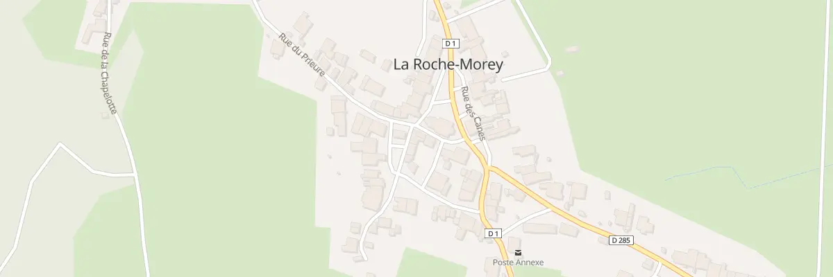 Plan du 5 Rue du Prieure à La Roche-Morey