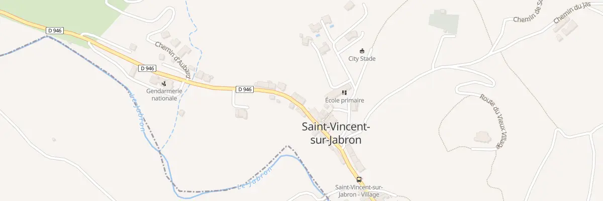 Plan du 5075 La Ribiere à Saint-Vincent-sur-Jabron
