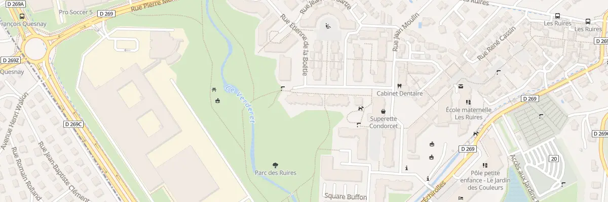 Plan du 25 Rue Jean Moulin à Eybens