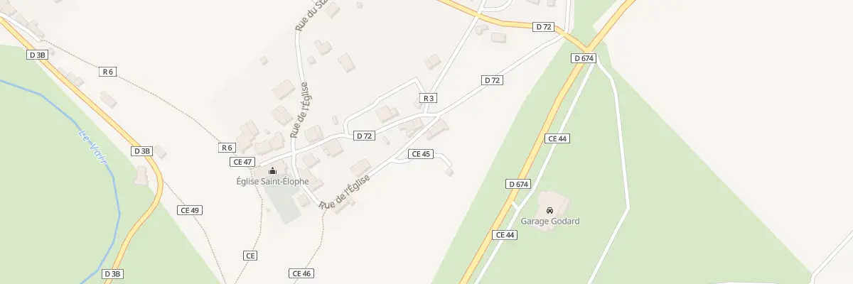Plan du 34 Rue de l’Église à Soulosse-sous-Saint-Élophe