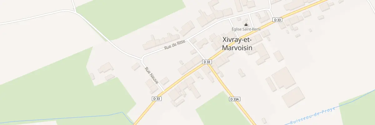 Plan du 5 Rue Principale à Xivray-et-Marvoisin