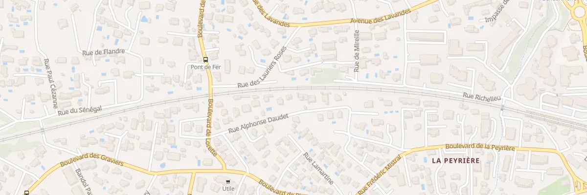 Plan du 102 Rue Alphonse Daudet à Bandol
