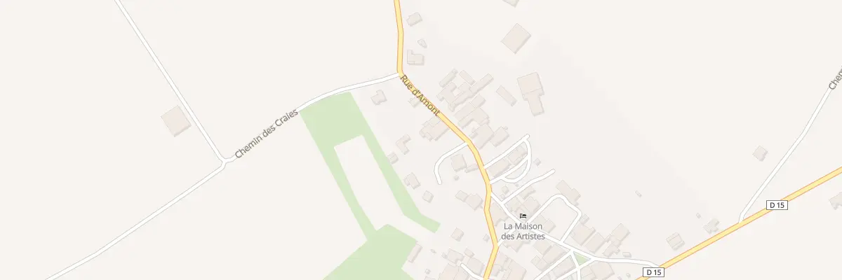 Plan du 11 Rue d’Amont à Chenevrey-et-Morogne