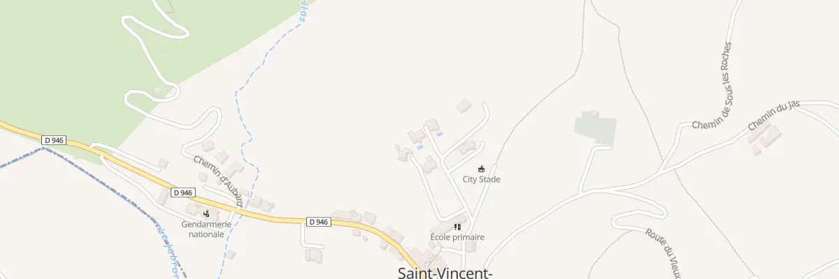 Plan du 4 Les Combes de la Ribiere à Saint-Vincent-sur-Jabron