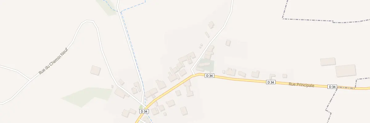 Plan du 1 Pl de l’Eglise à Pisseloup