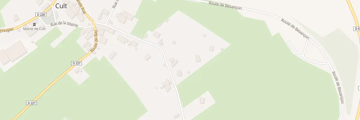 Plan du 8 Gr Grande Rue à Cult
