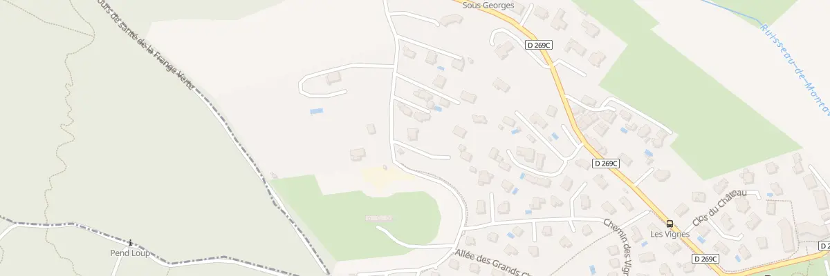 Plan du 6 Rue de l’Oratoire à Bresson