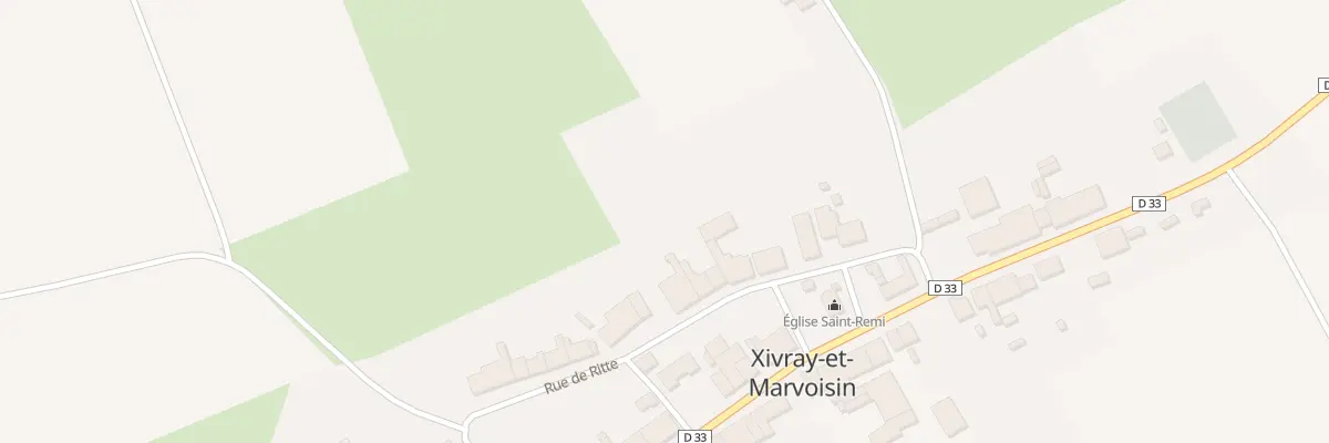 Plan du 14 Rue de Ritte à Xivray-et-Marvoisin