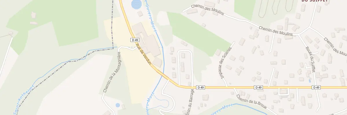 Plan du 5138 Rue de Verdun à Entre-deux-Guiers
