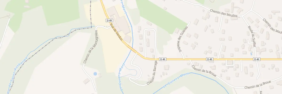 Plan du 5140 Rue de Verdun à Entre-deux-Guiers