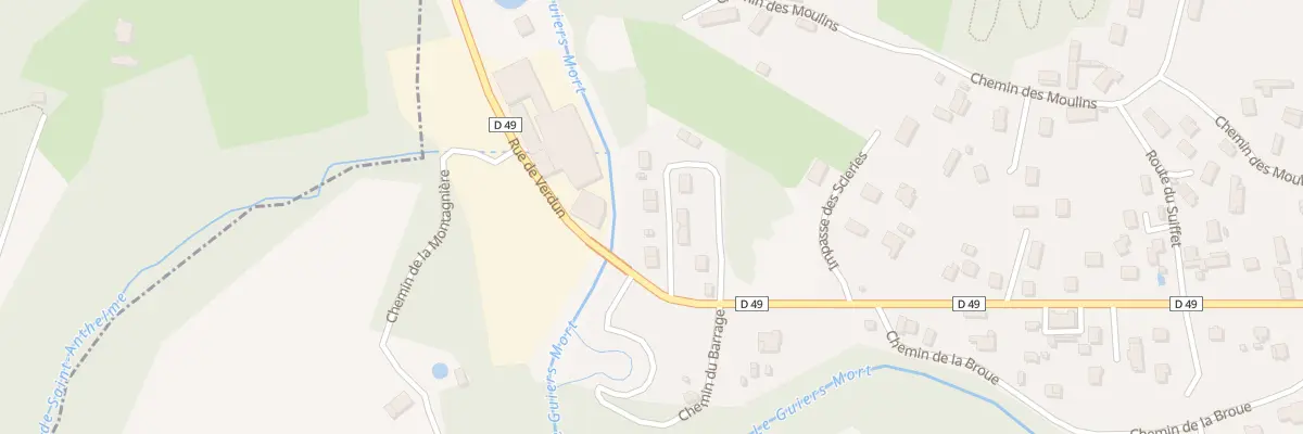 Plan du 5139 Rue de Verdun à Entre-deux-Guiers