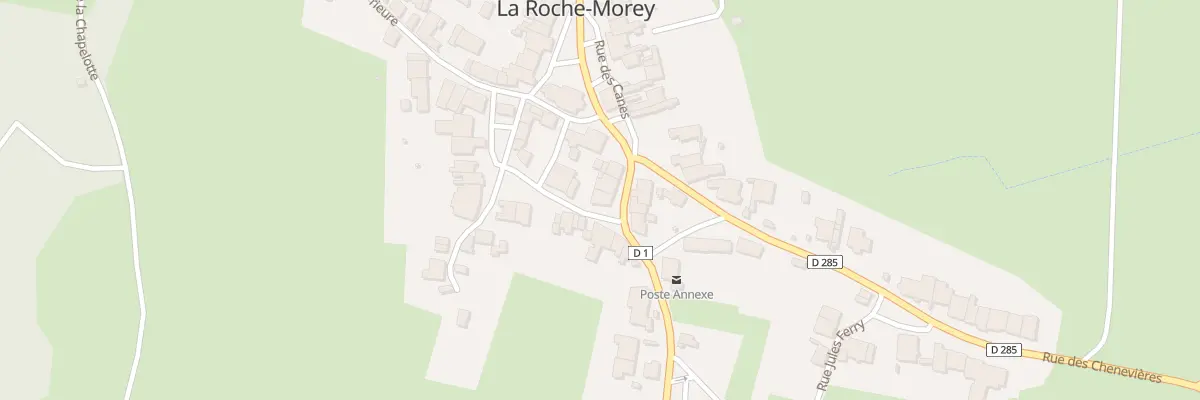 Plan du 4 Rue des Grands Pres à La Roche-Morey