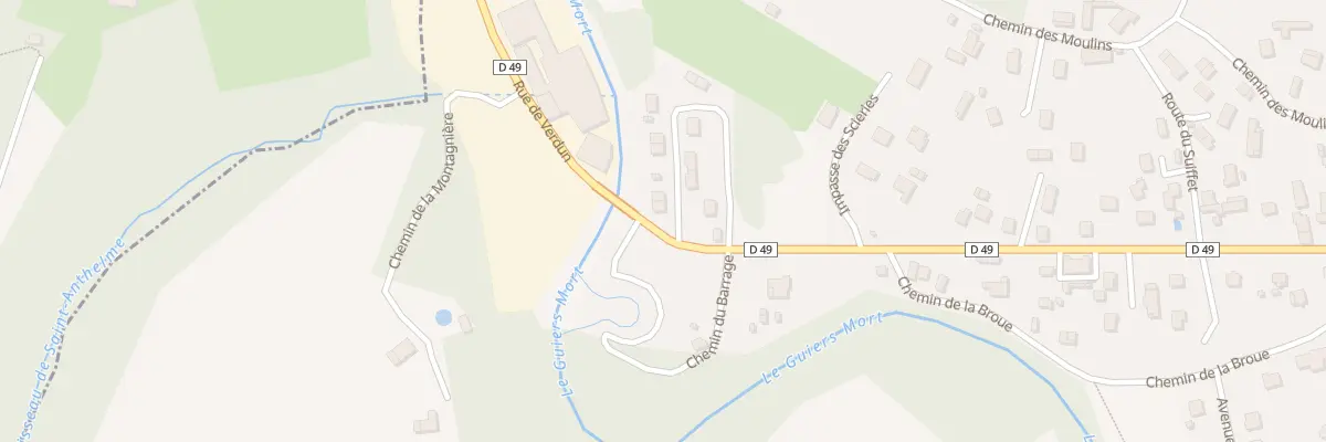 Plan du 5141 Rue de Verdun à Entre-deux-Guiers
