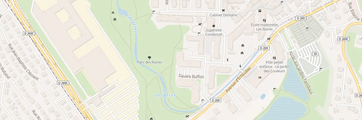 Plan du 6 Sq Linné à Eybens