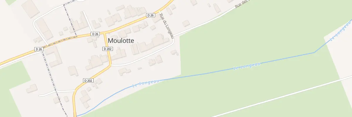 Plan du 18 Rue du Longeau à Moulotte