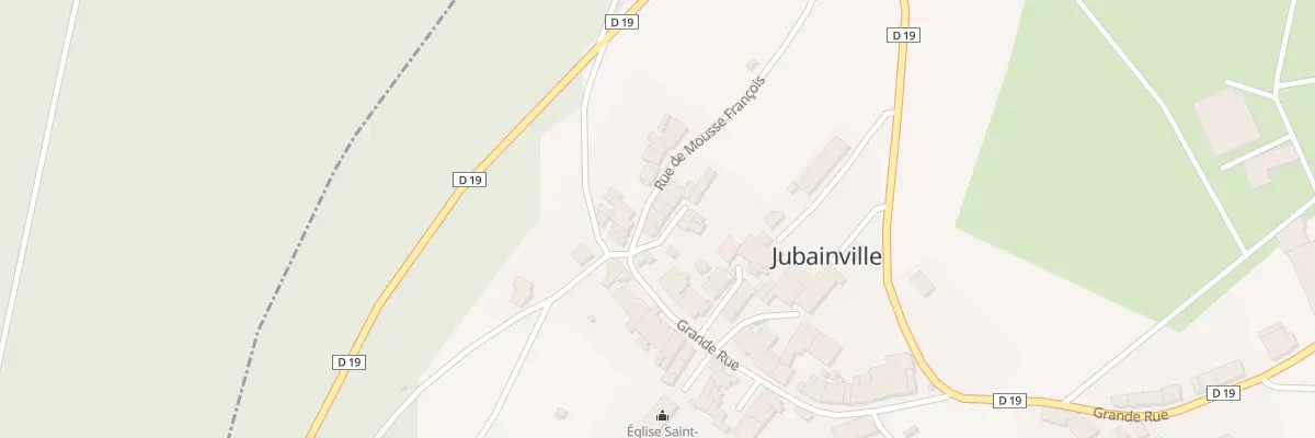 Plan du 1 Rue des Lilas à Jubainville