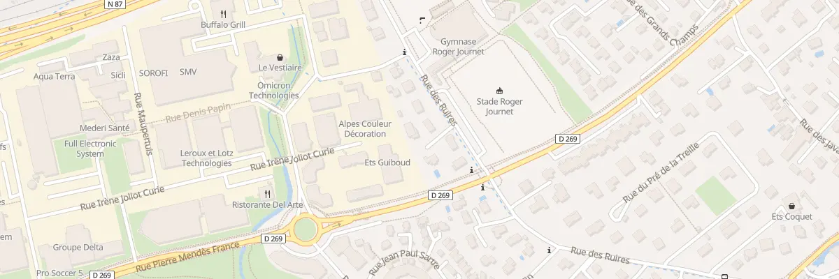 Plan du 33B Rue des Ruires à Eybens