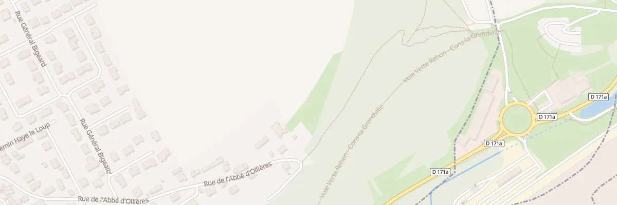 Plan du 81B Rue de l’Abbe d’Ollieres à Lexy