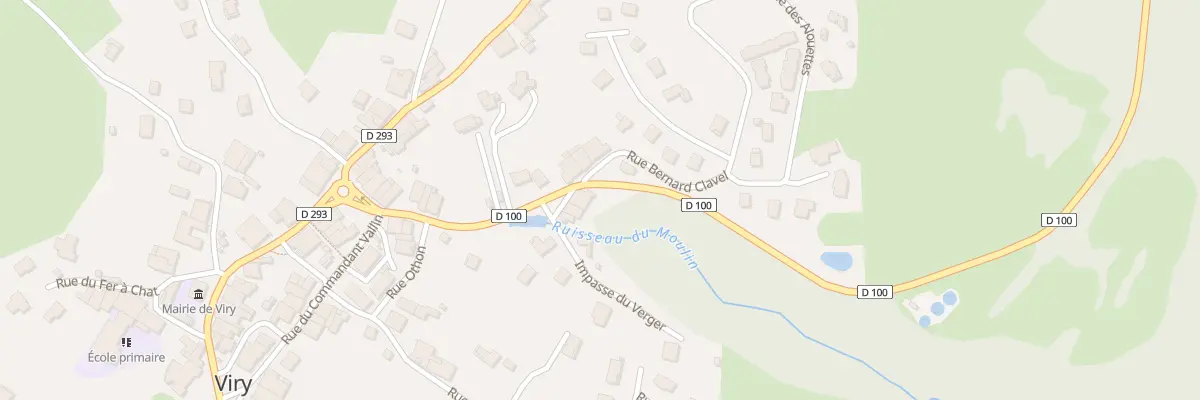 Plan du 26 Rte de Molinges à Viry