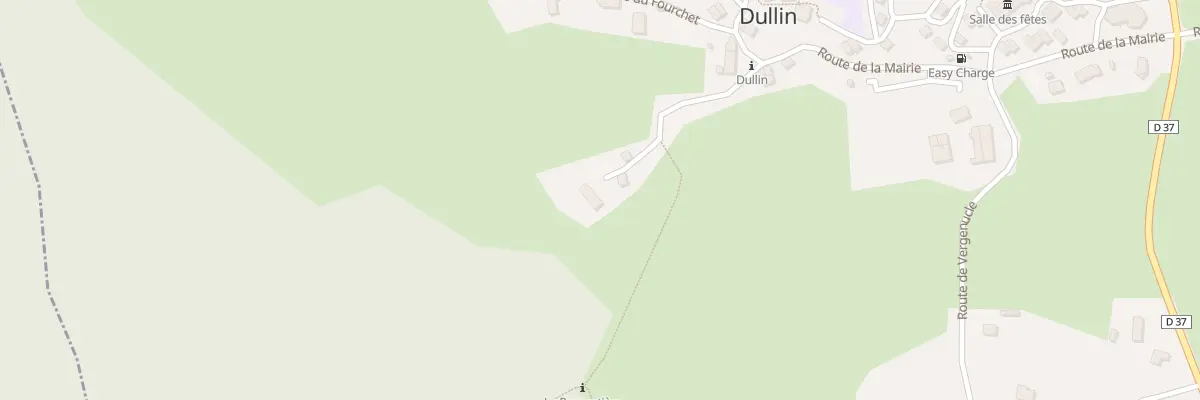 Plan du 153 Imp du Lavoir à Dullin